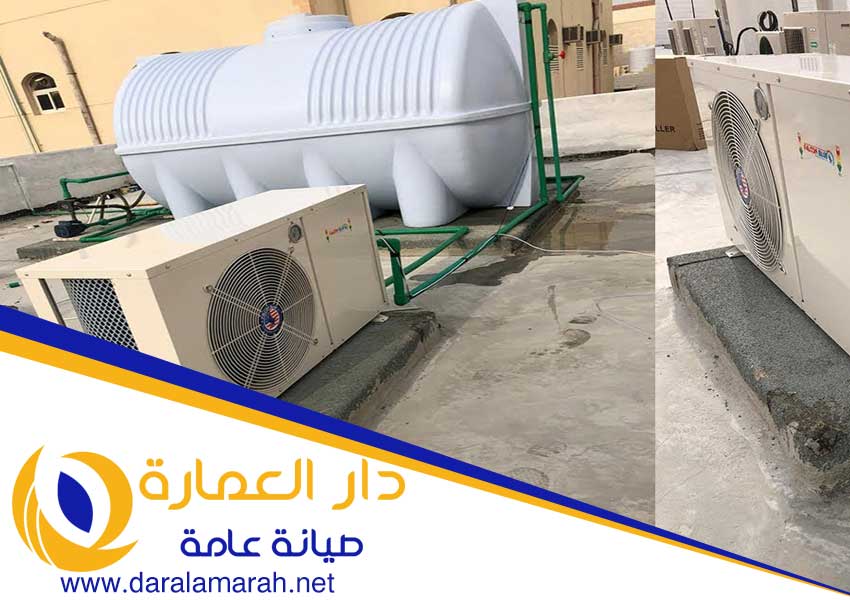 تبريد خزانات المياه في دبي